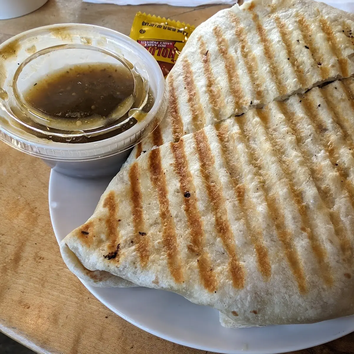Bacon Sausage Burrito