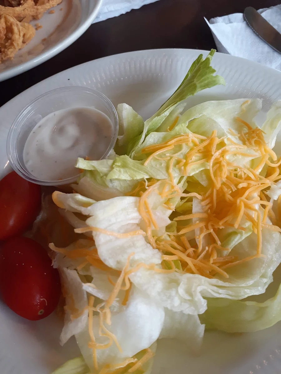 Side Salad with Ranch Dressing