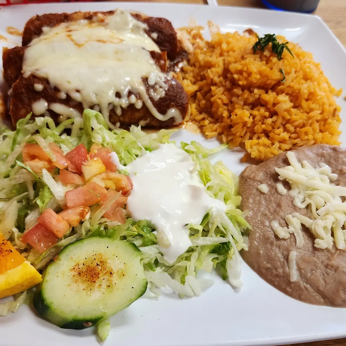 Chicken Enchiladas