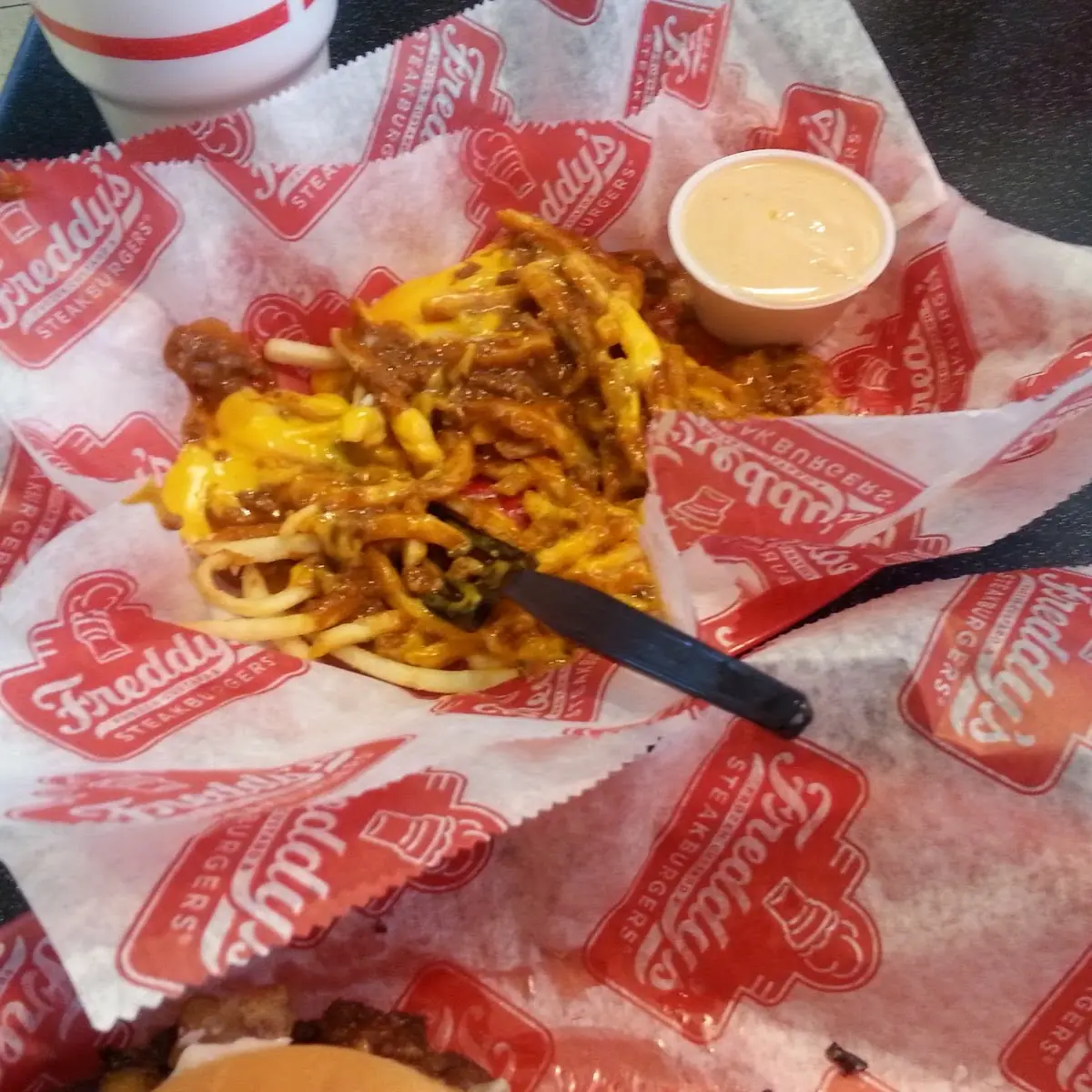 Freddy's Original Double Steak Bacon Cheeseburger