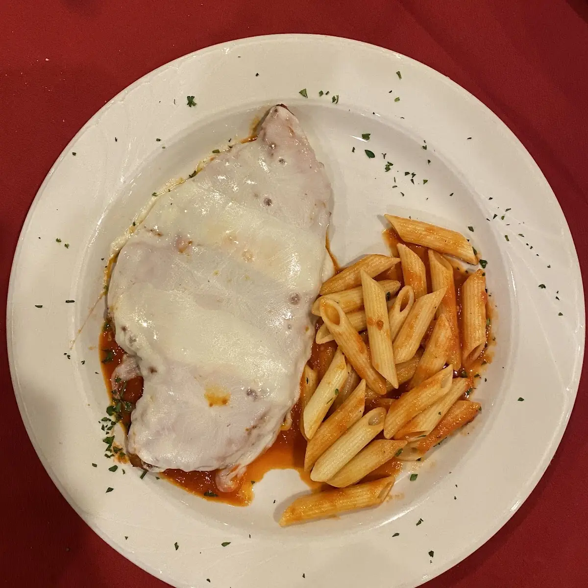 Chicken Parmigiana