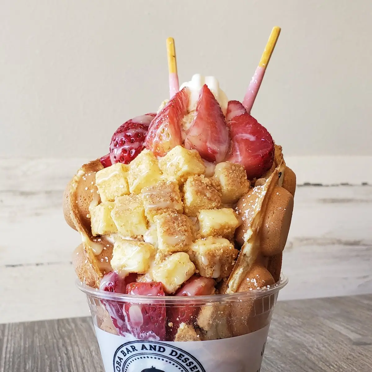 Strawberry Cheesecake Puffle