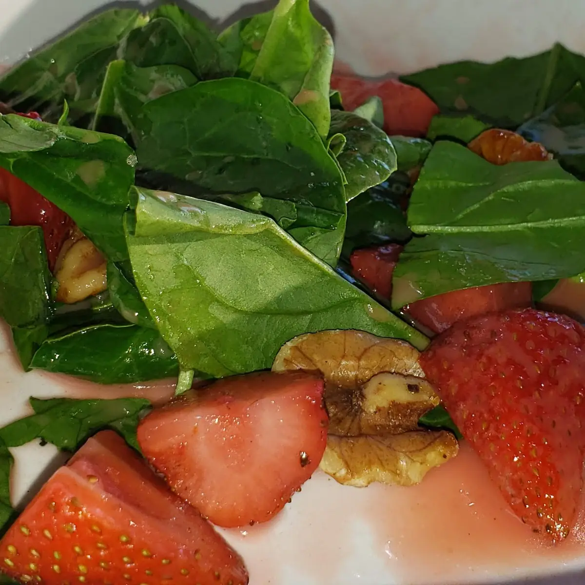 Strawberry Spinach Salad