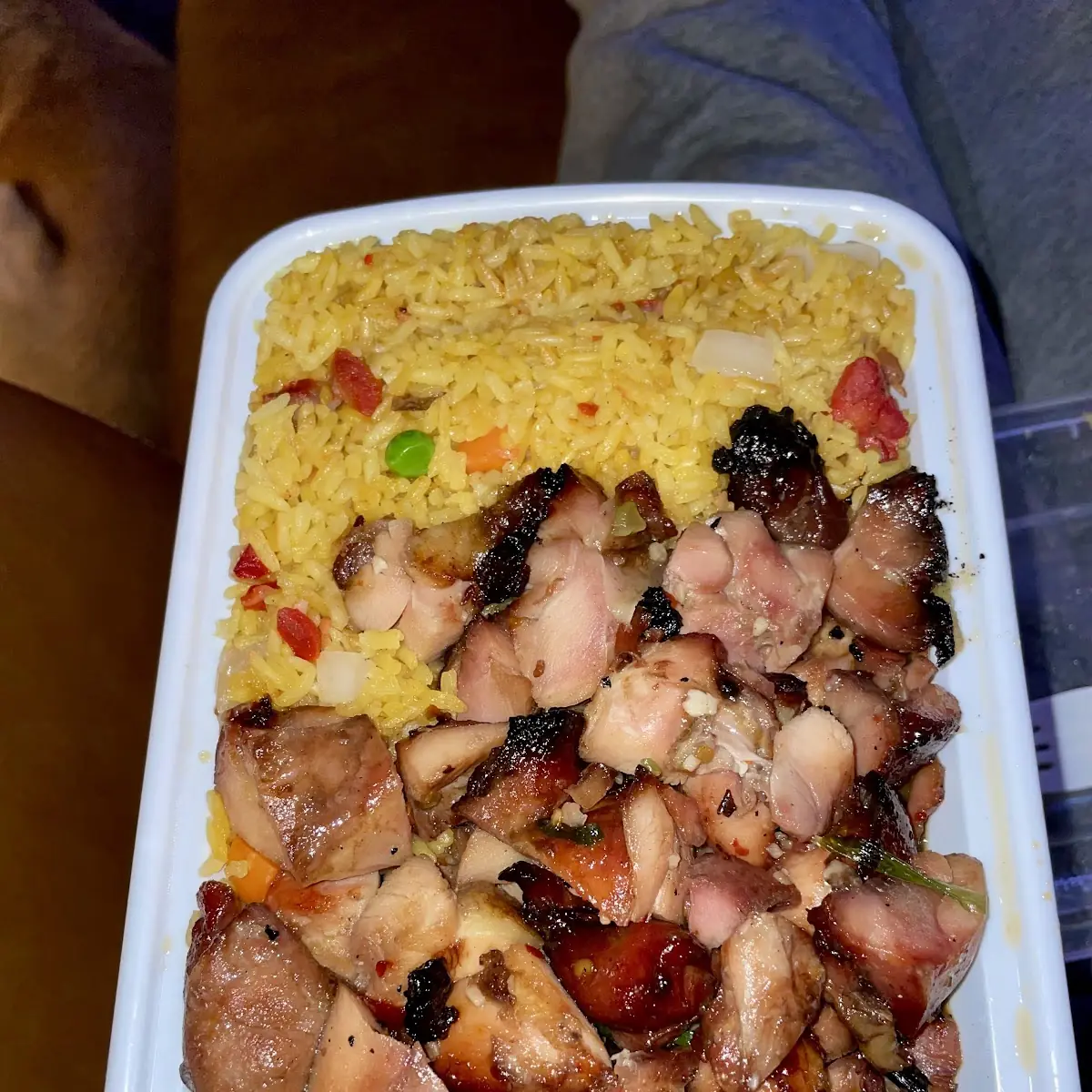 Bourbon Chicken Fried Rice
