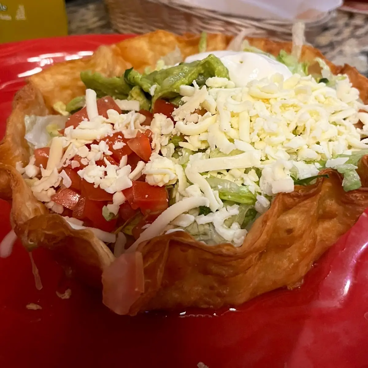 Taco Salad with Chicken