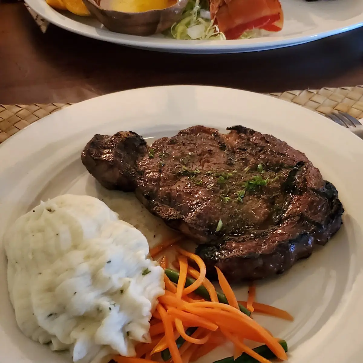 Steak and Lobster Tail