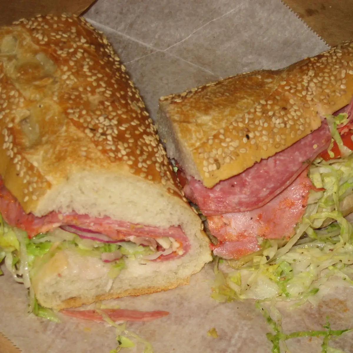 Italian Sub Wraps