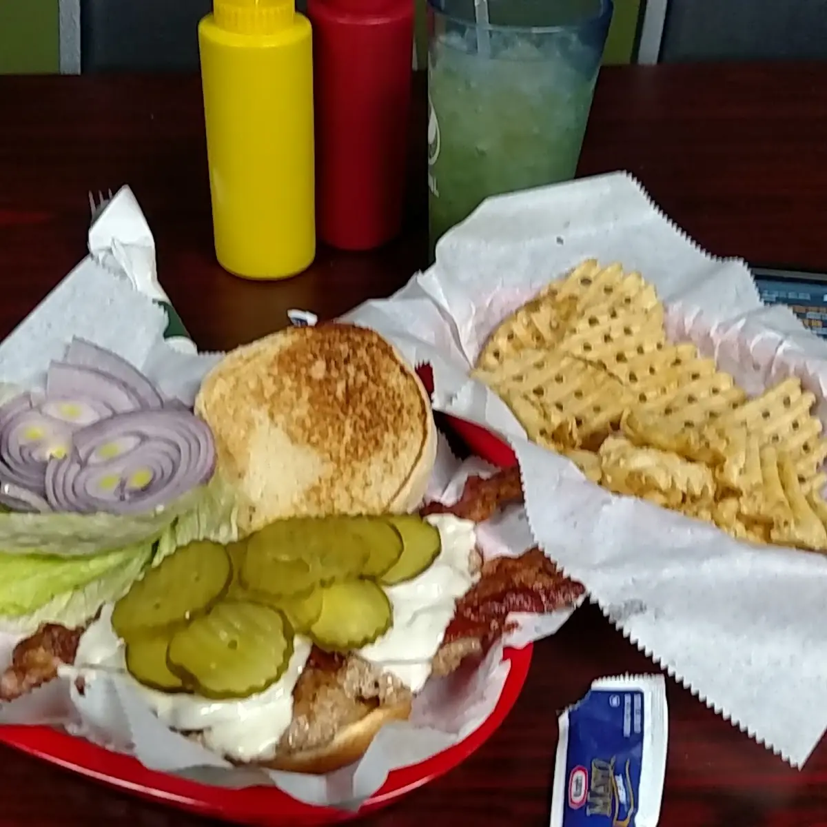 Bacon Swiss Burger