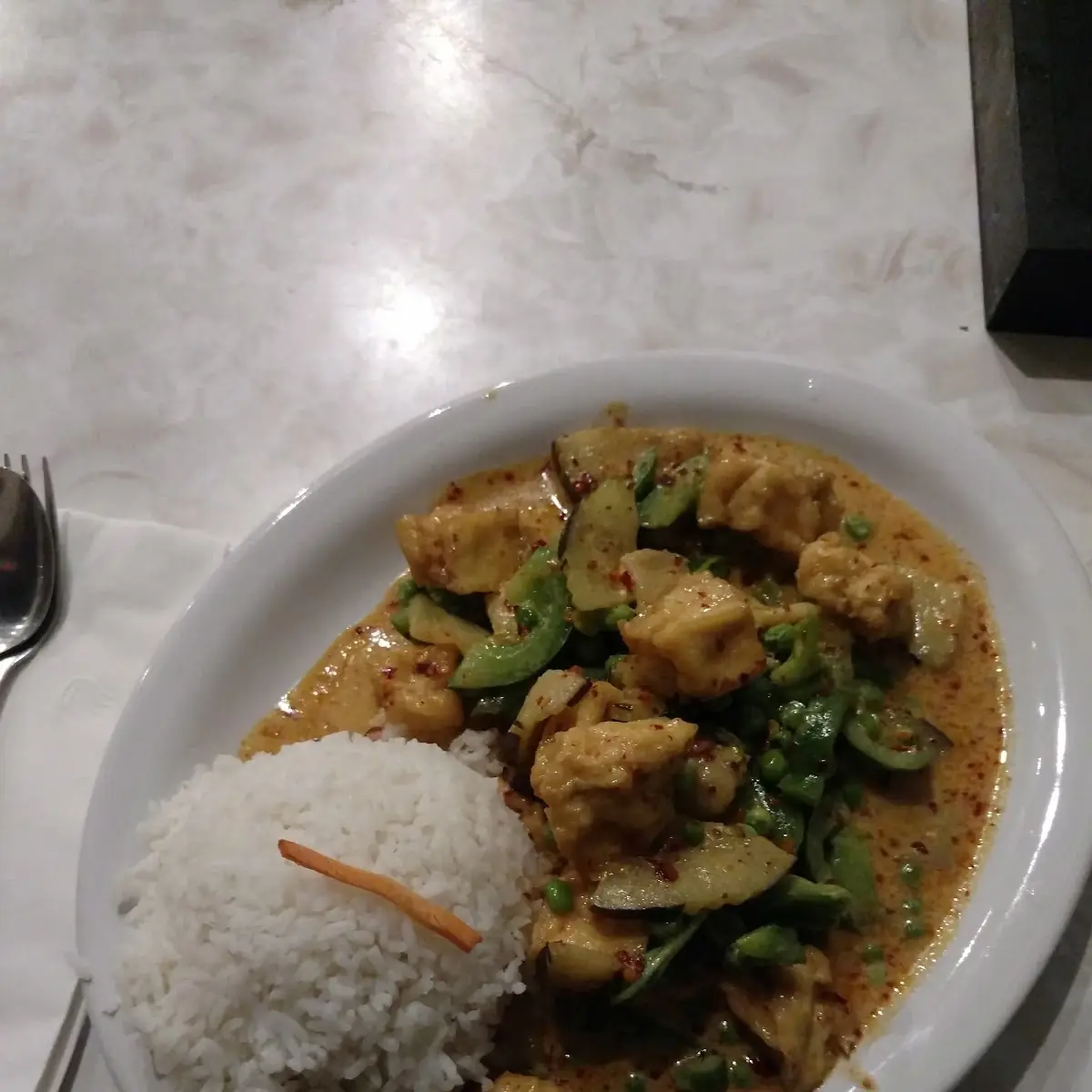Green Curry with Tofu