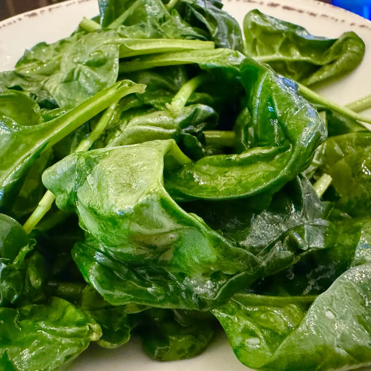 Sautéed Spinach