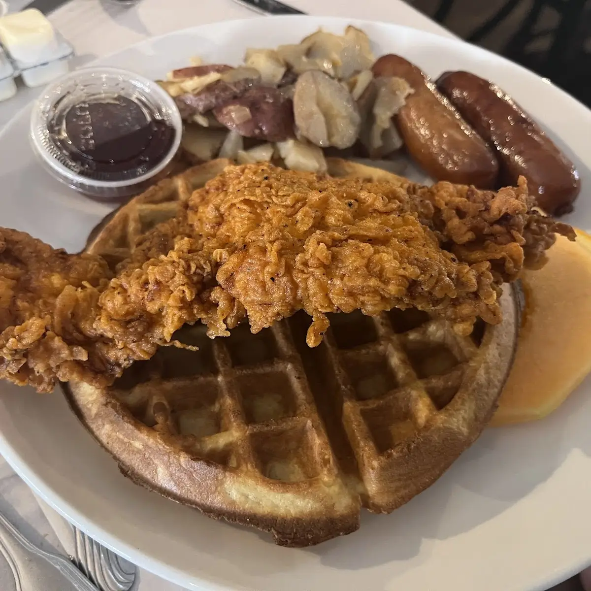 Fried Chicken Waffles
