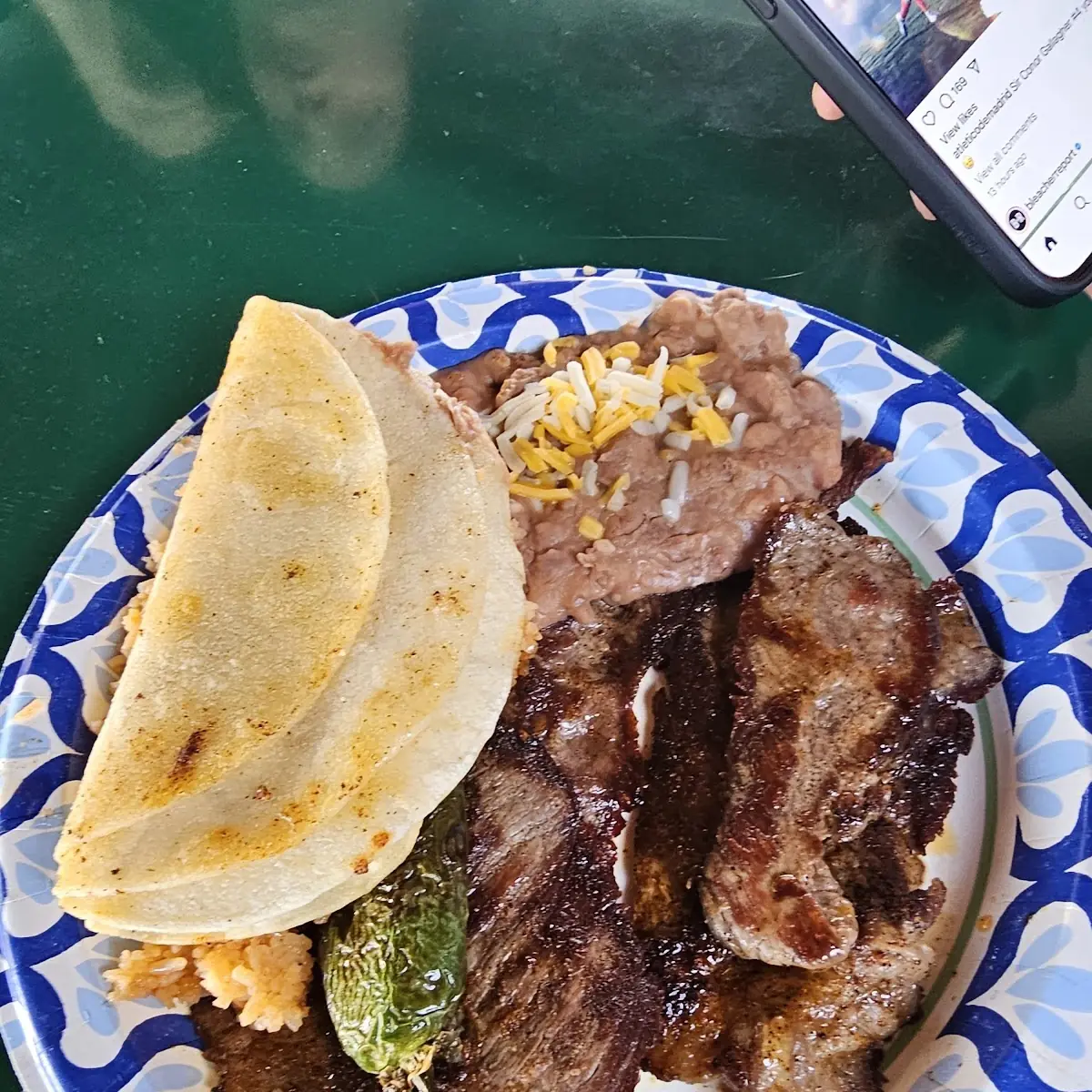 Carne Asada Plate