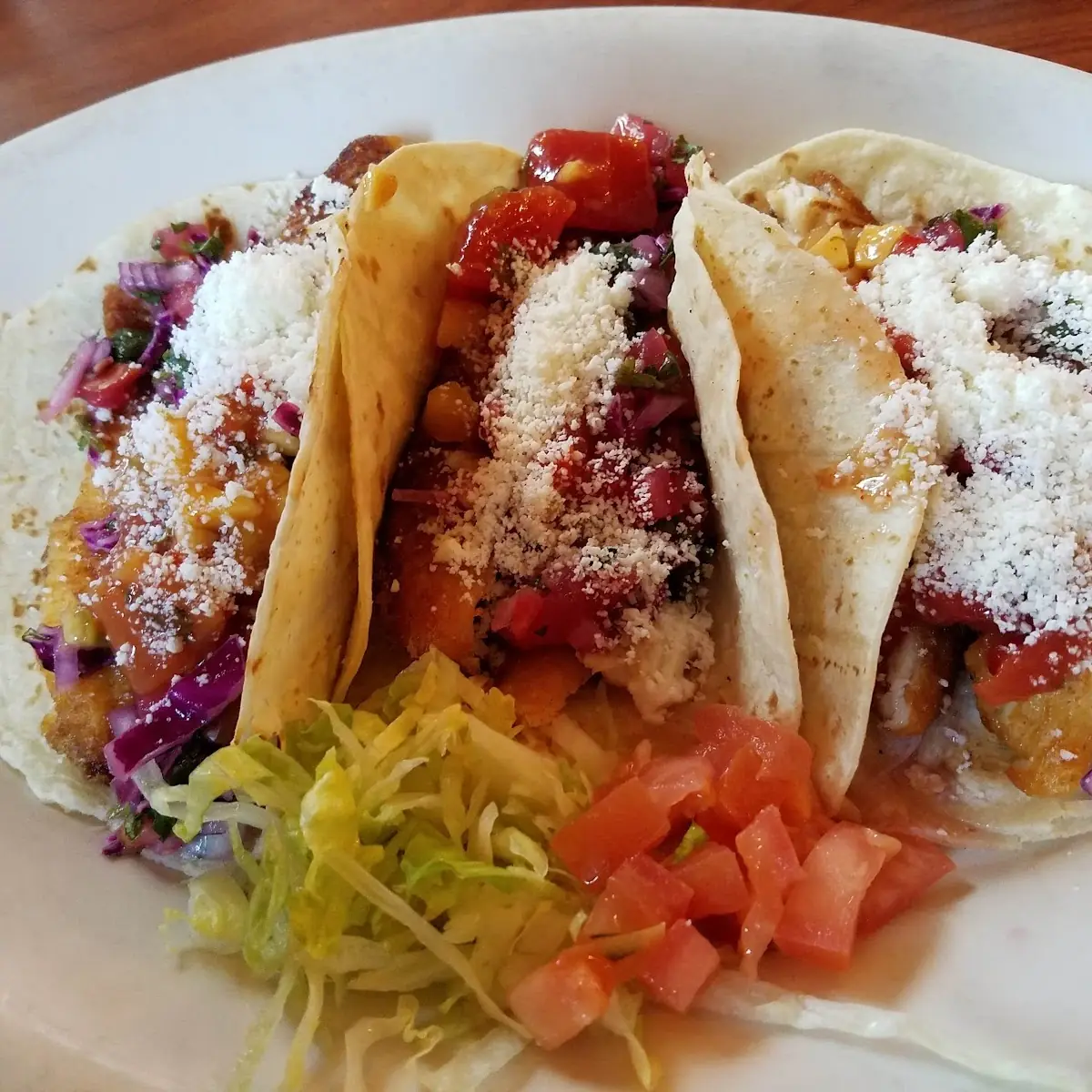 3 Fish Tacos a La Carte