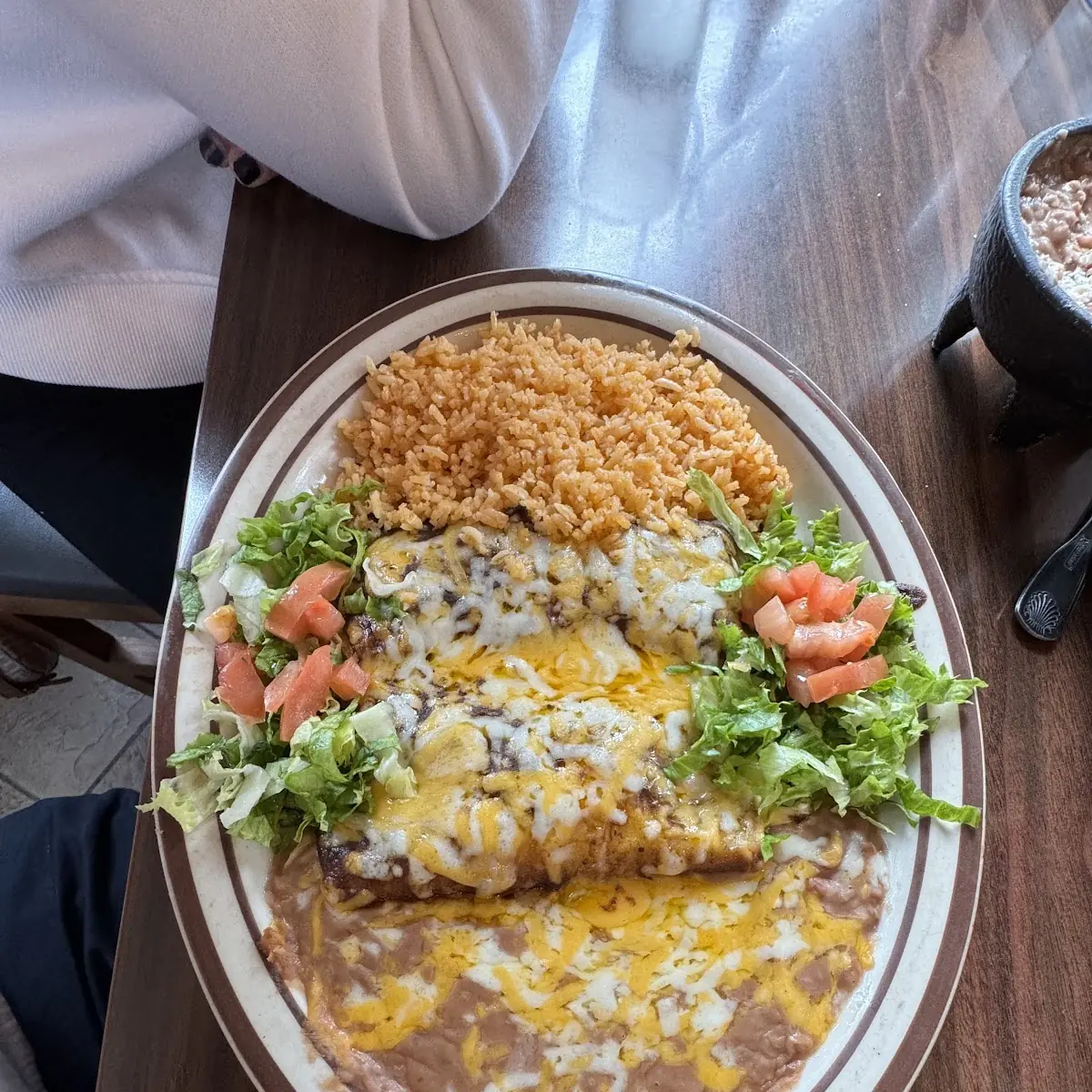 Enchilada Chile Relleno & Taco