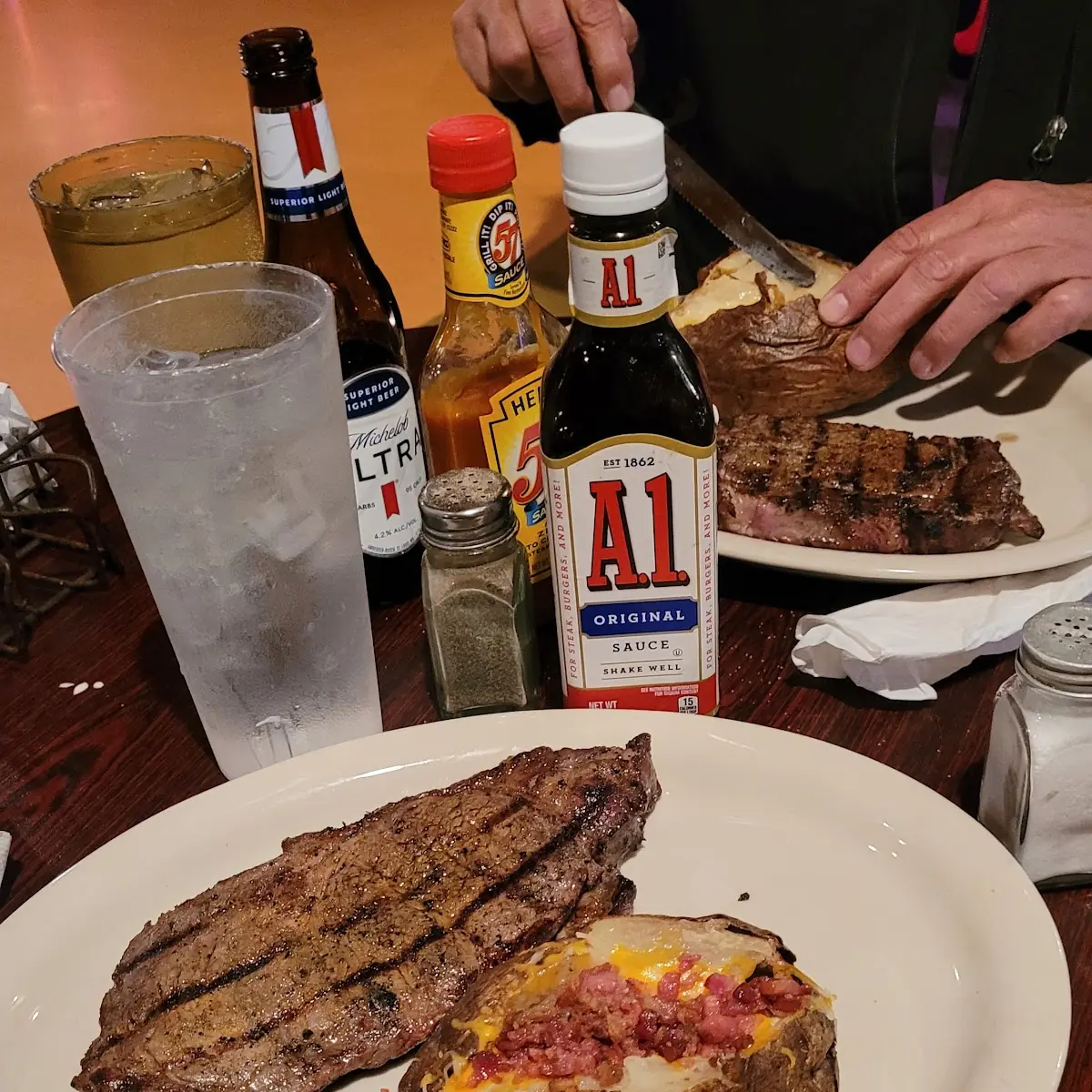Ribeye Steak Baked Potato