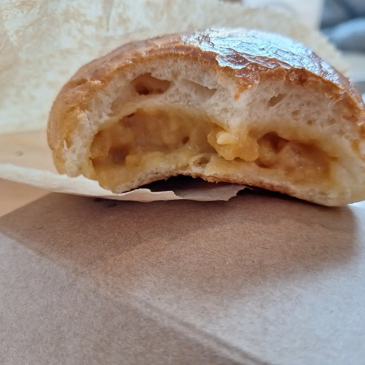 Mochi Custard Bun