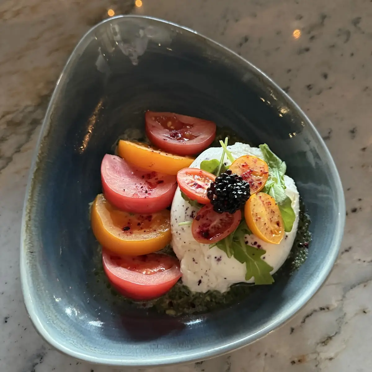 Heirloom Tomato and Local Burrata
