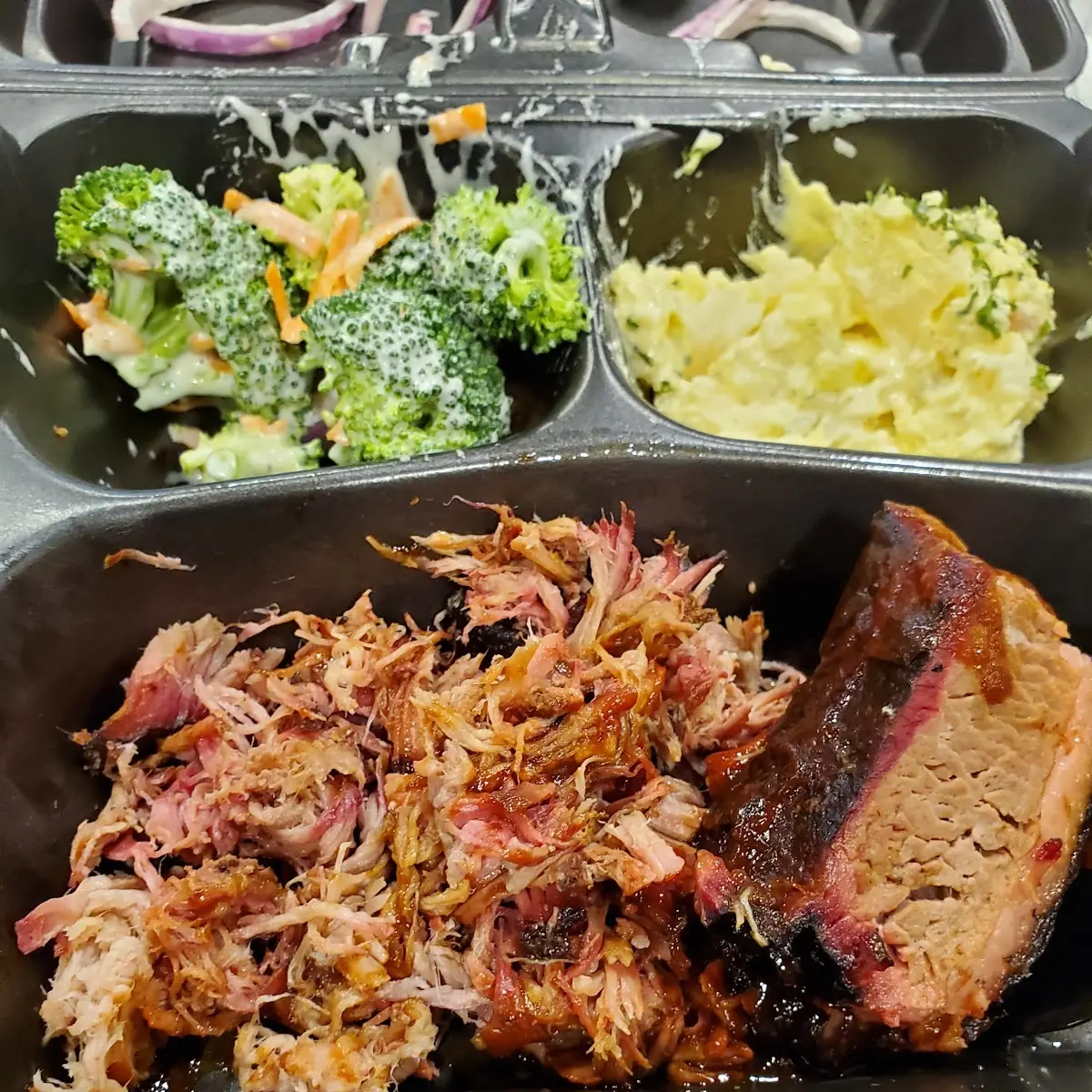 Pulled Pork and Brisket