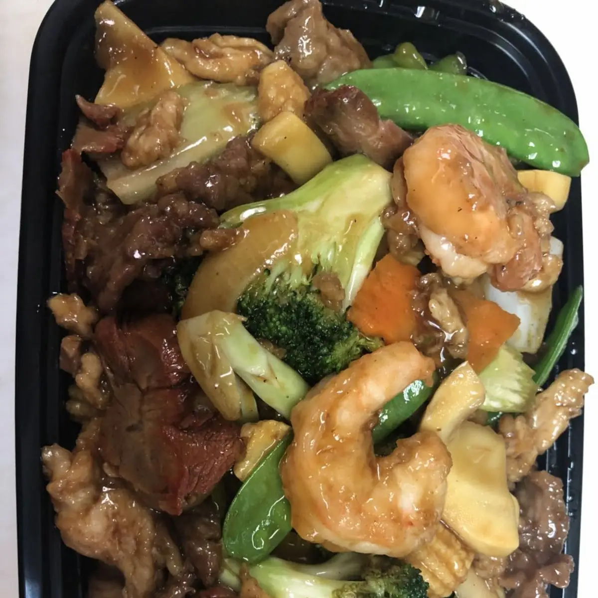 Beef or Chicken with Garlic Sauce