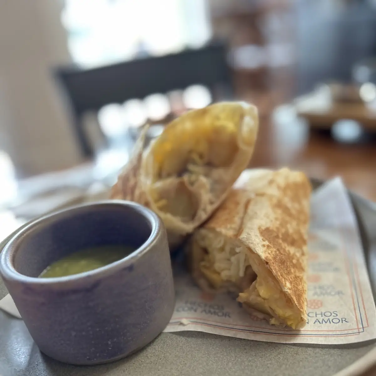 Chile Relleno Breakfast Burrito