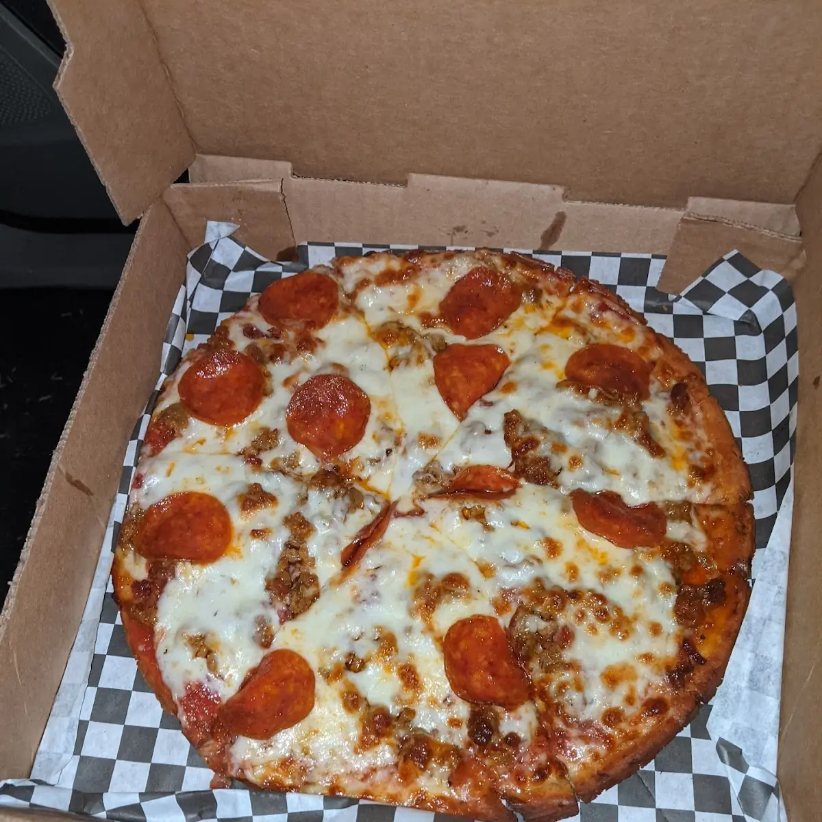 All Meat Pizza on Cauliflower Crust