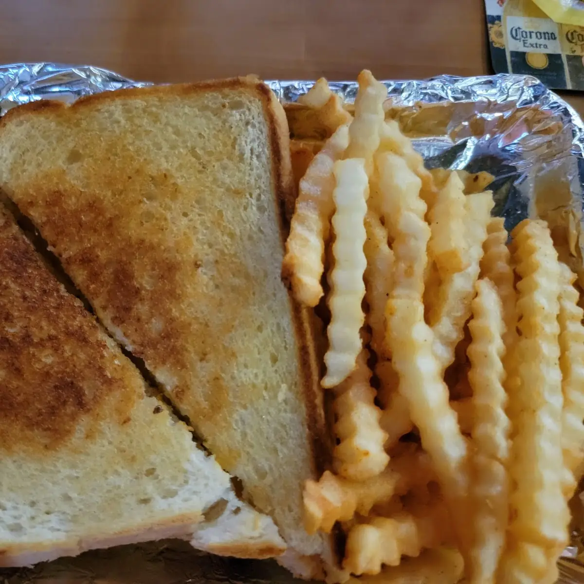 Grilled Cheese and Fries
