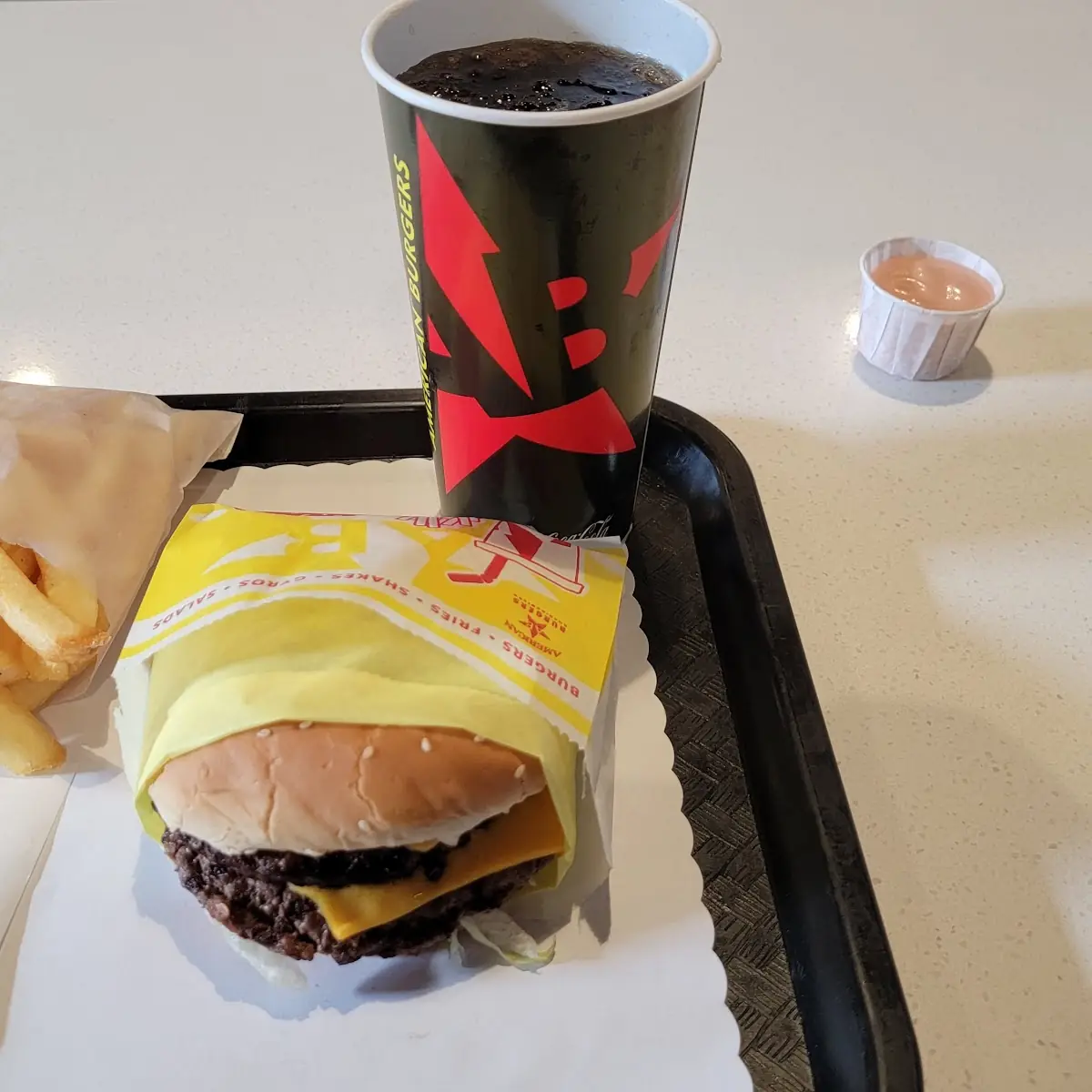 Double Cheese Burger Combo