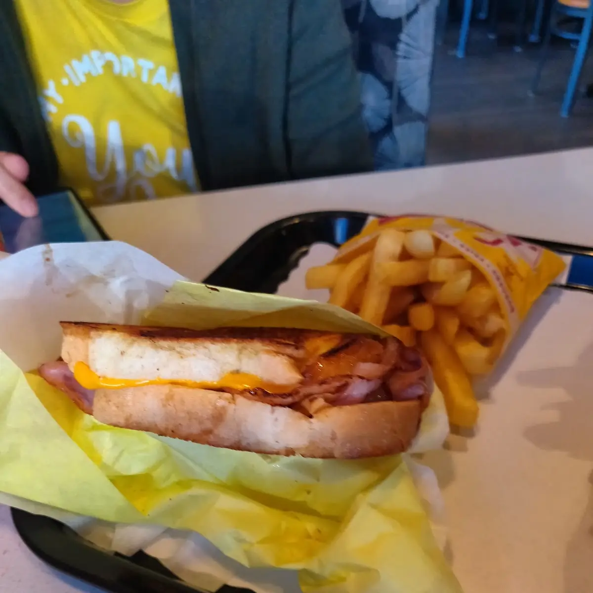 Grilled Ham and Cheese Combo