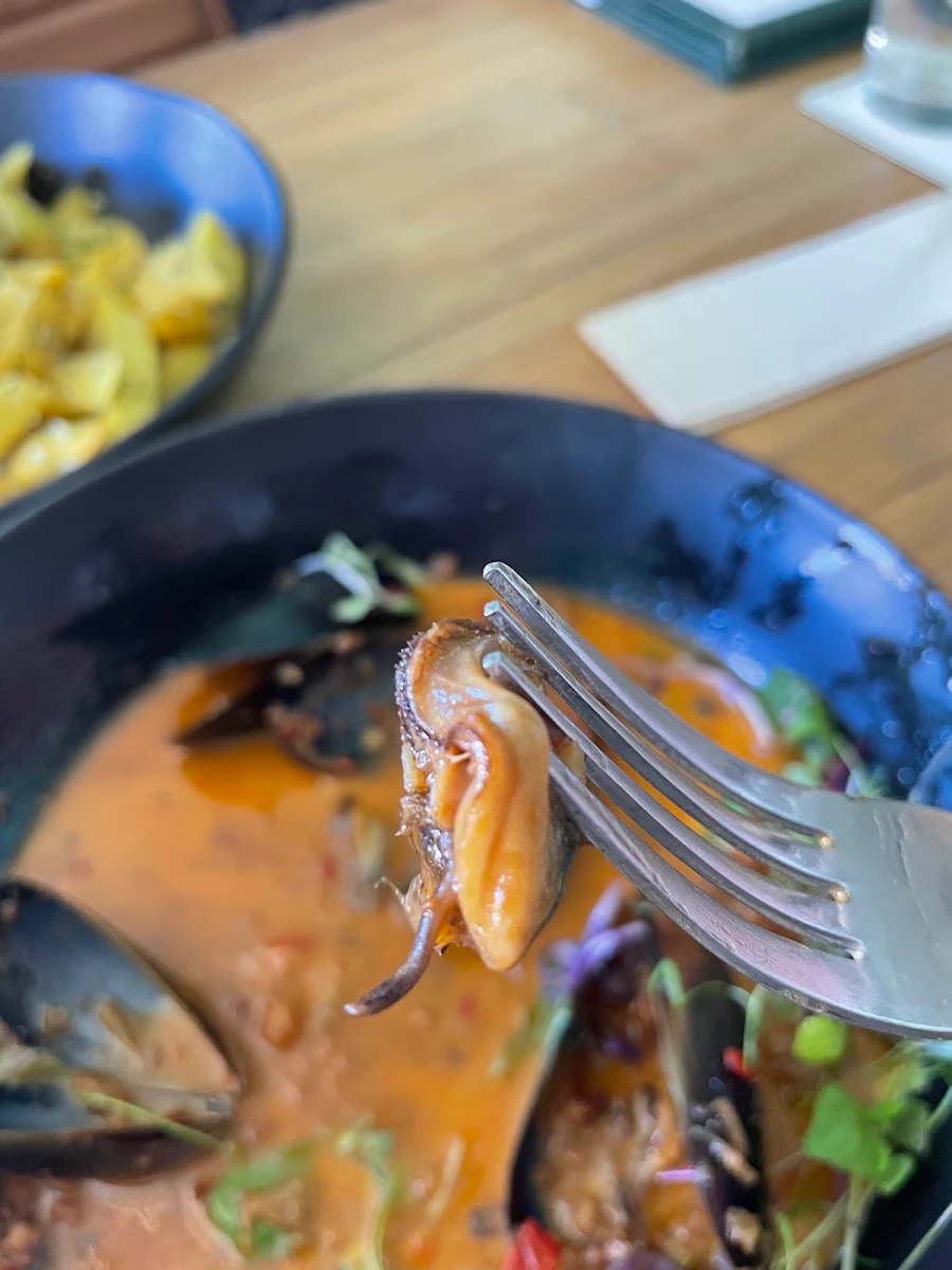 Tiny Mussels, Royal Crown Hotel
