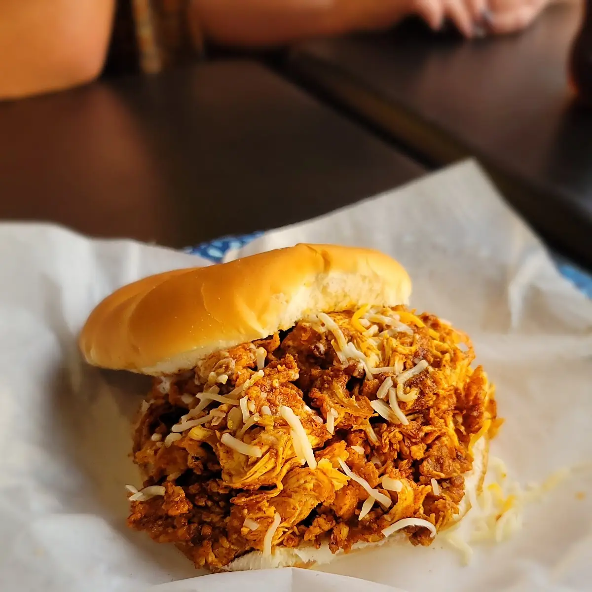 Shredded Chicken Sandwich
