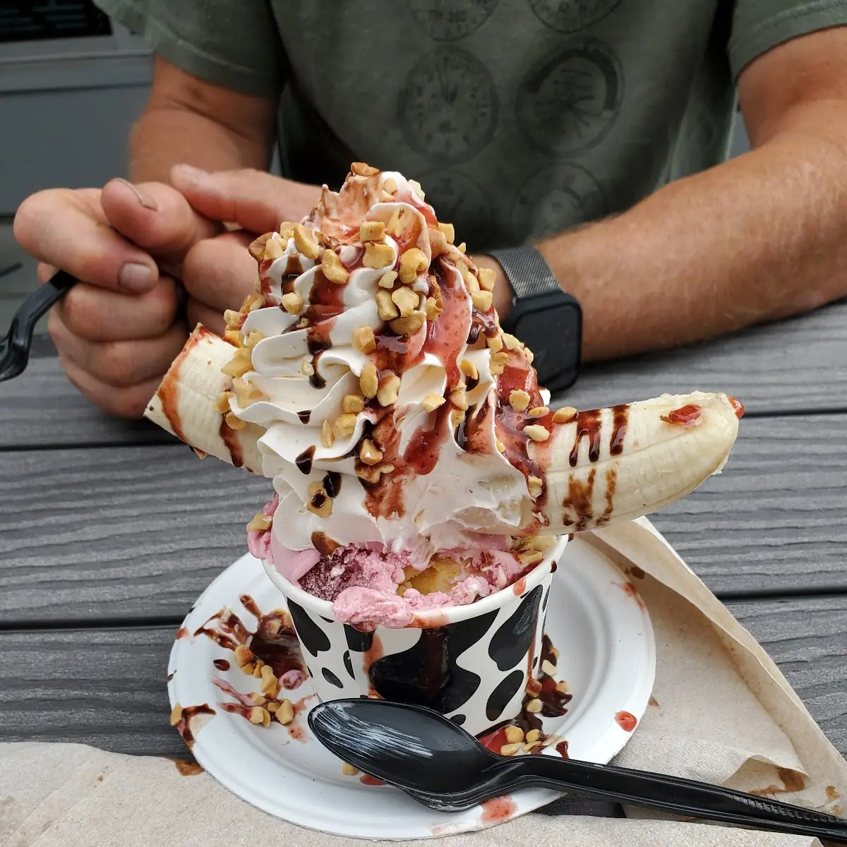 Old School Banana Split