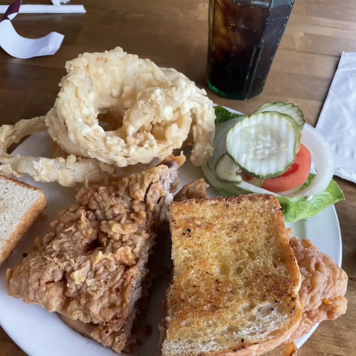 Breaded Pork Tenderloin Sandwich