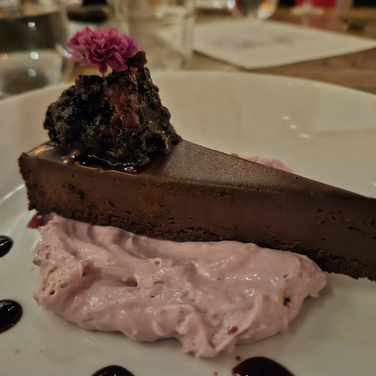 Last Bite on Dickinson Chocolate Cake