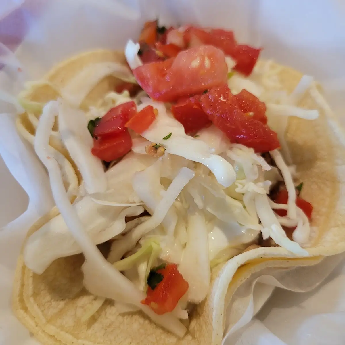 Fried Fish Tacos with Salsa