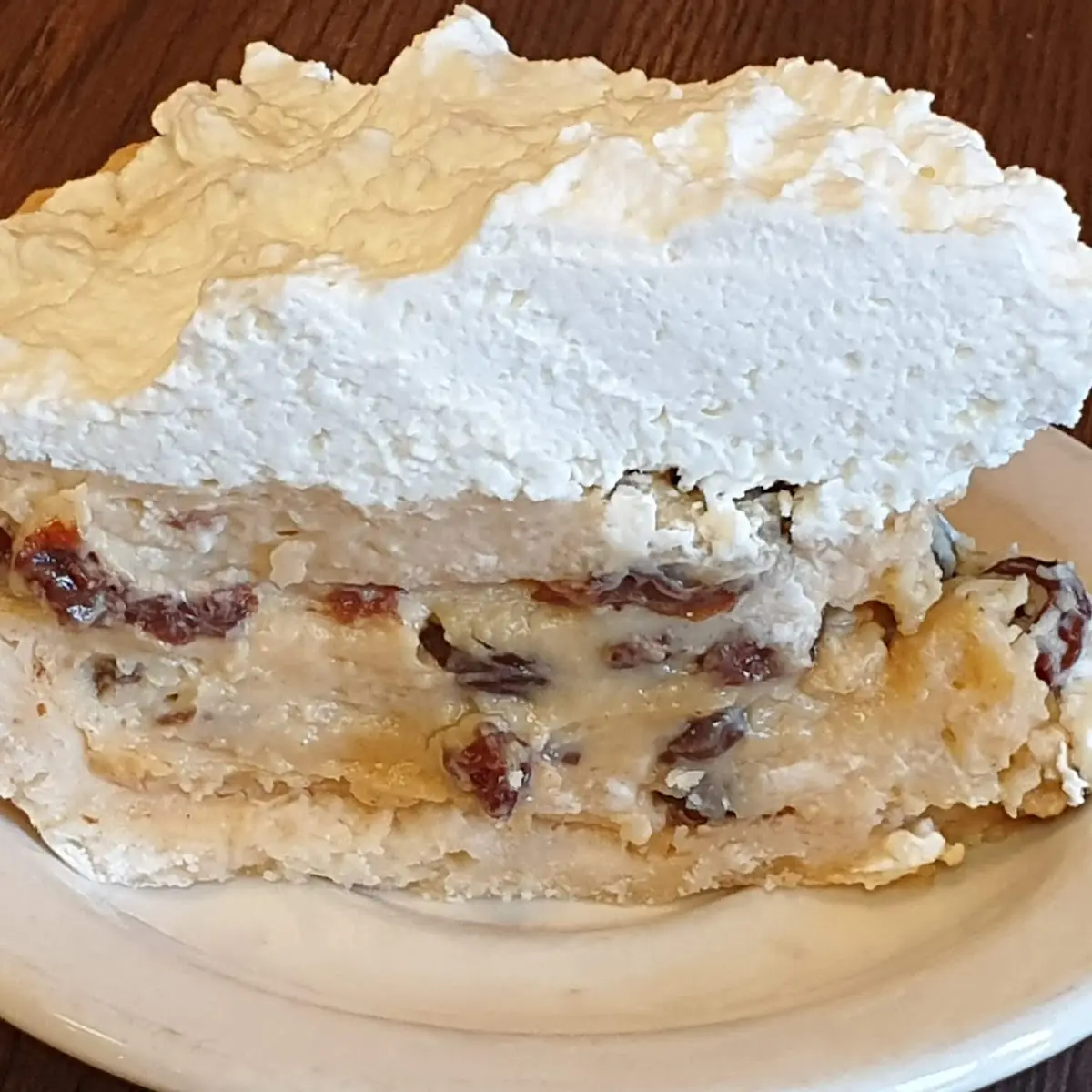 Raisin Cream Pie