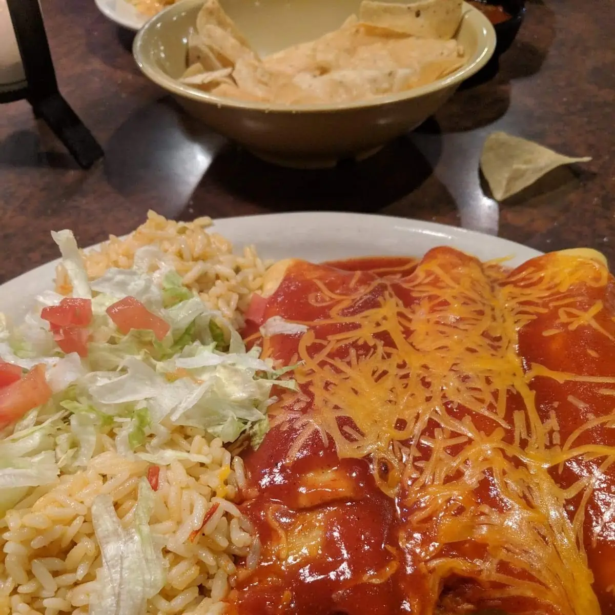 Beef Burrito Deluxe Enchilada Style