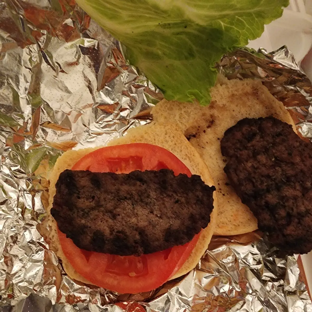 Cook Out Style Hamburger