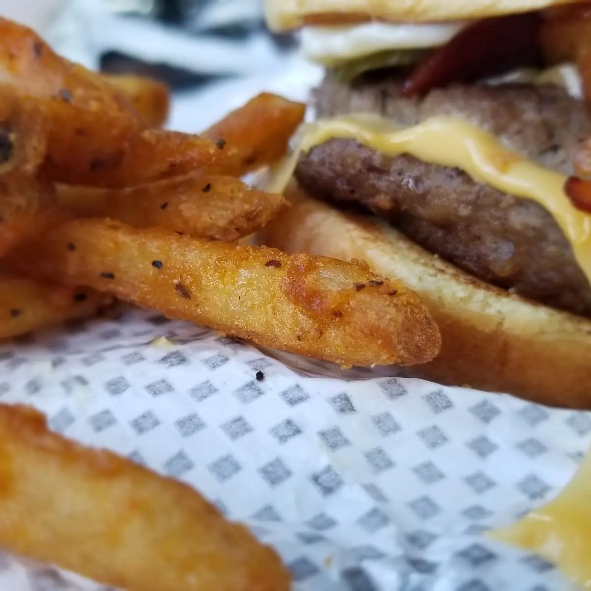 Double Fry Lover's Burger