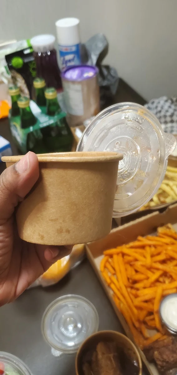 Brisket Container, Lou Dawg's Southern BBQ - North Bay
