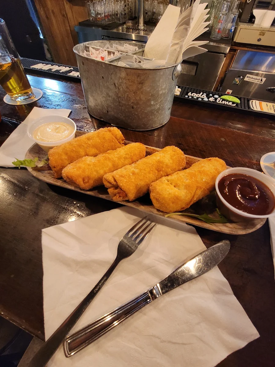 Mac and Cheese Spring Rolls, Lou Dawg's Southern BBQ - North Bay