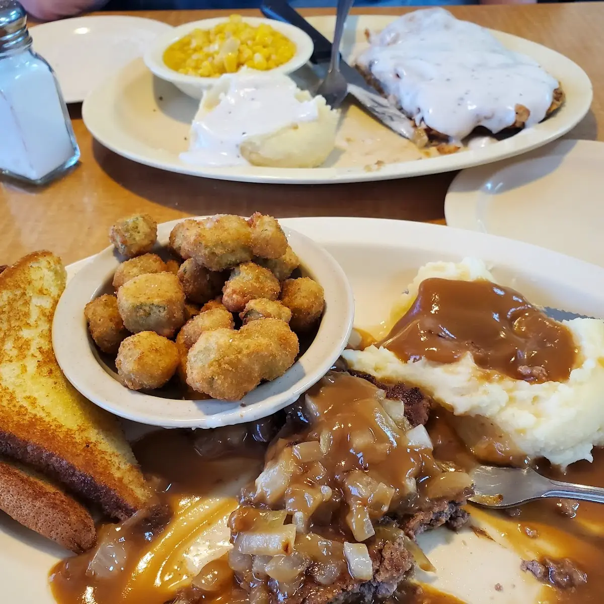 Open Face Chicken Fried Steak