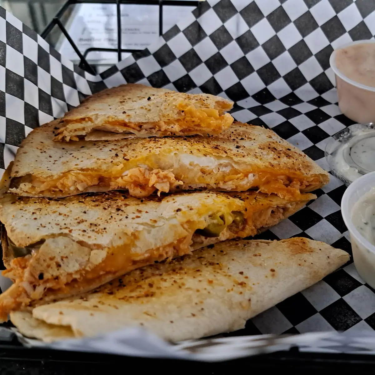 Buffalo Chicken Quesadilla