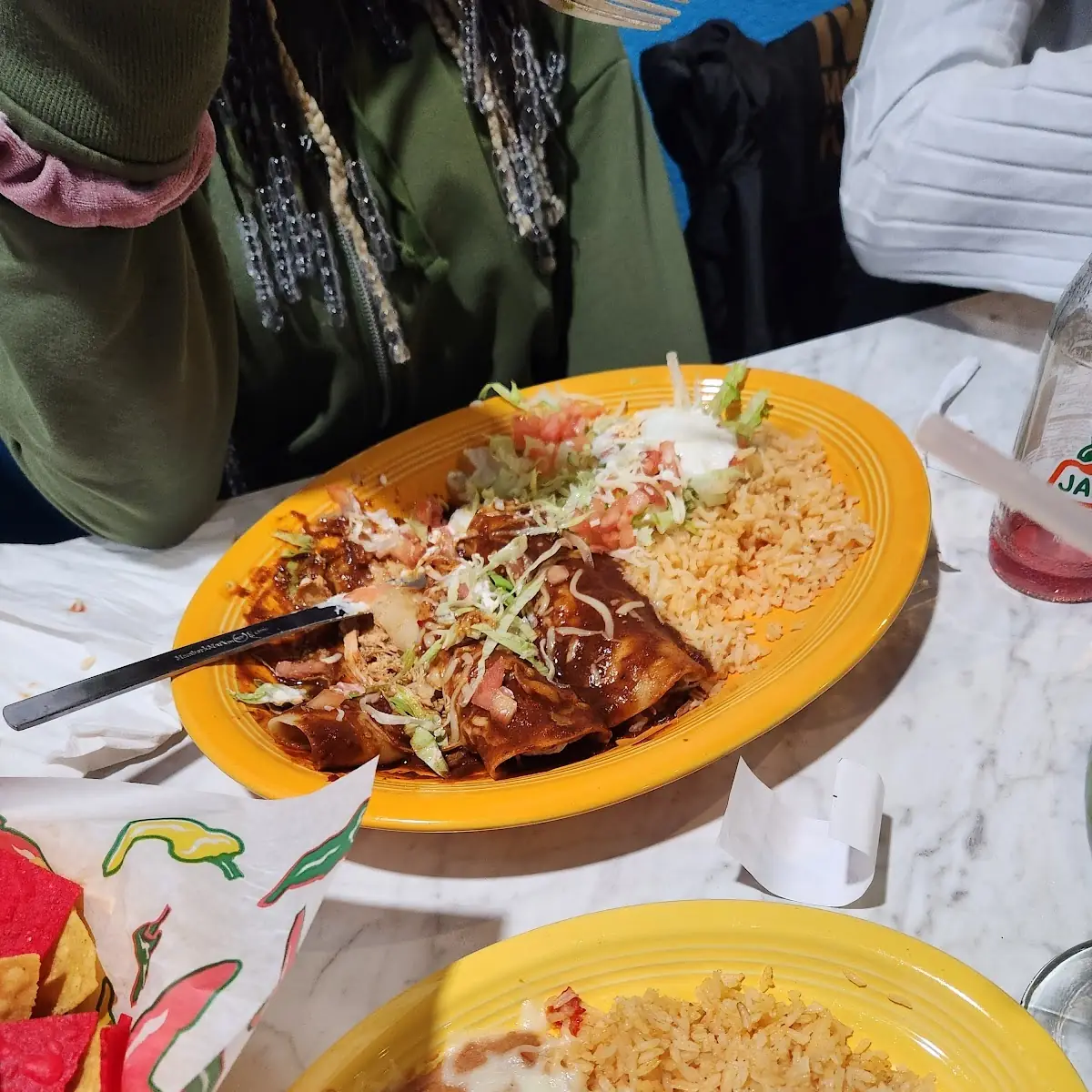 Enchiladas Verdes
