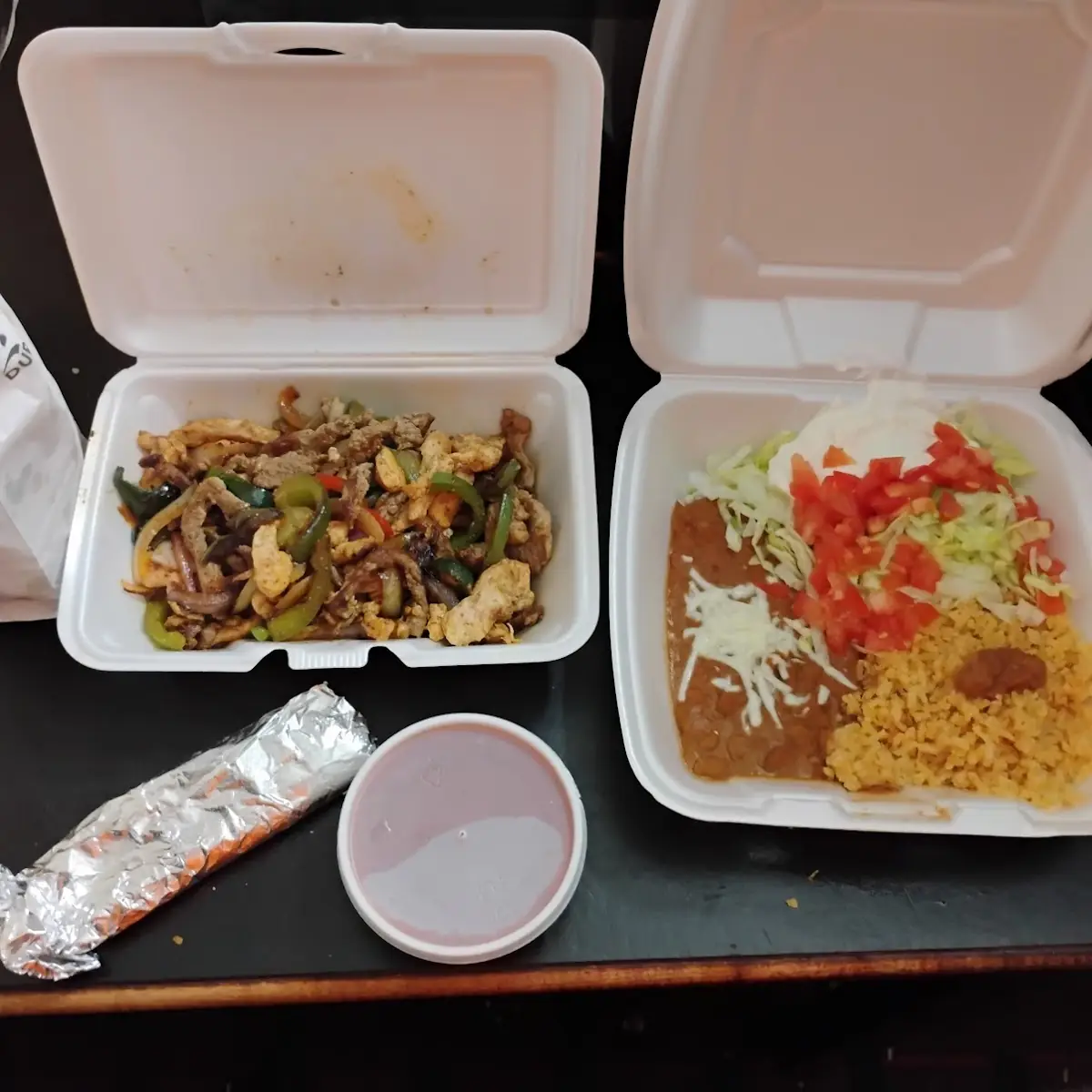 Steak and Chicken Fajitas