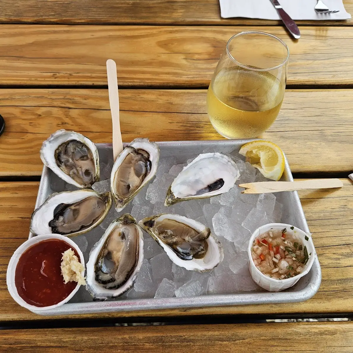 Dozen Oysters on the Half Shell