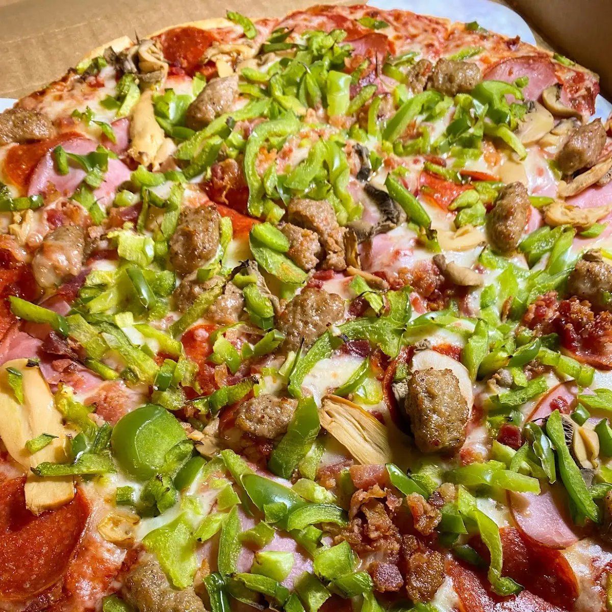 All Meat Pizza