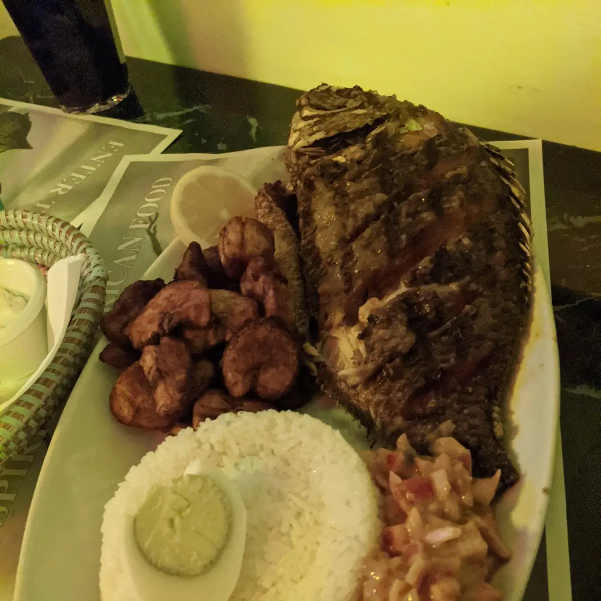 Grilled Fish Poisson Grille