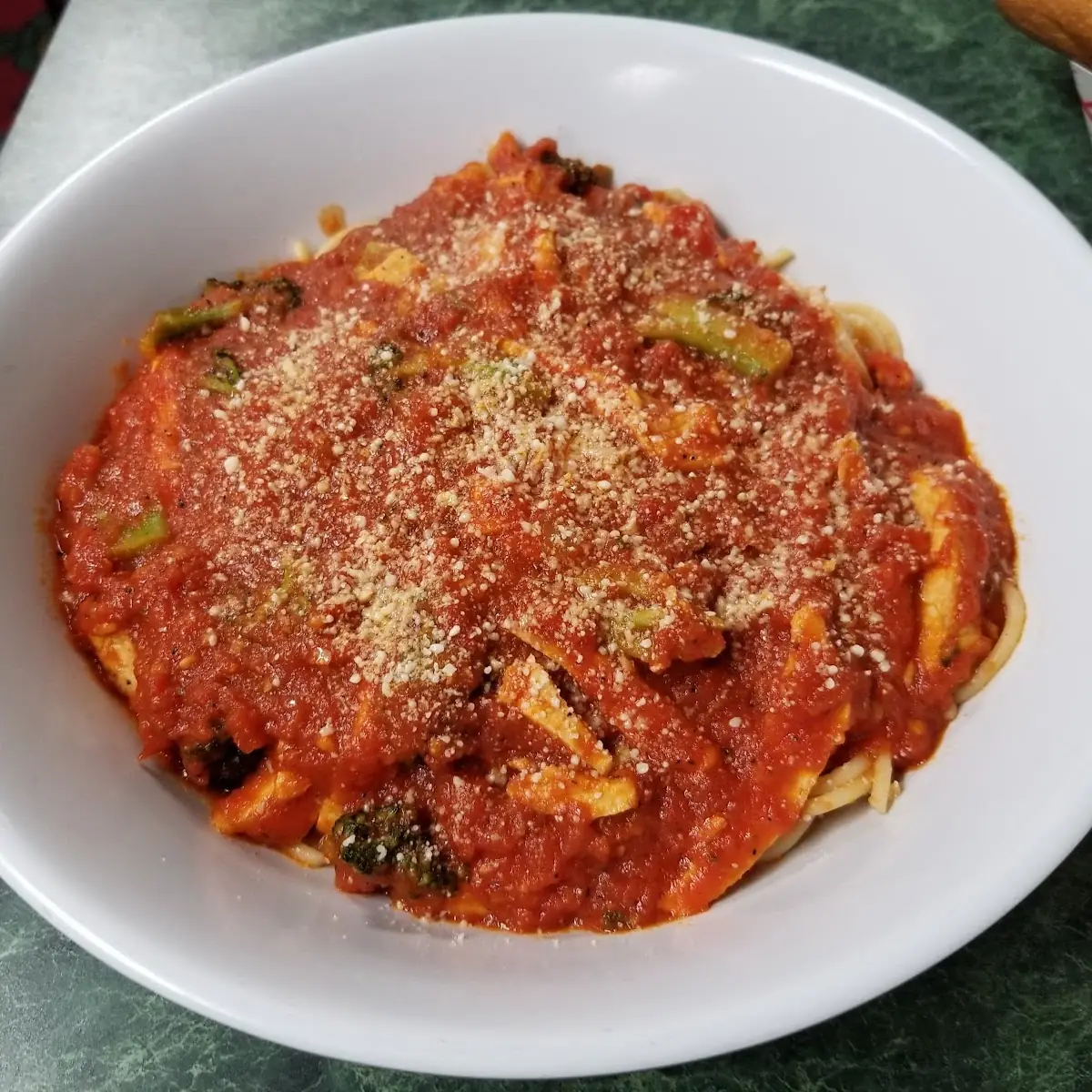 Pasta with Marinara Sauce