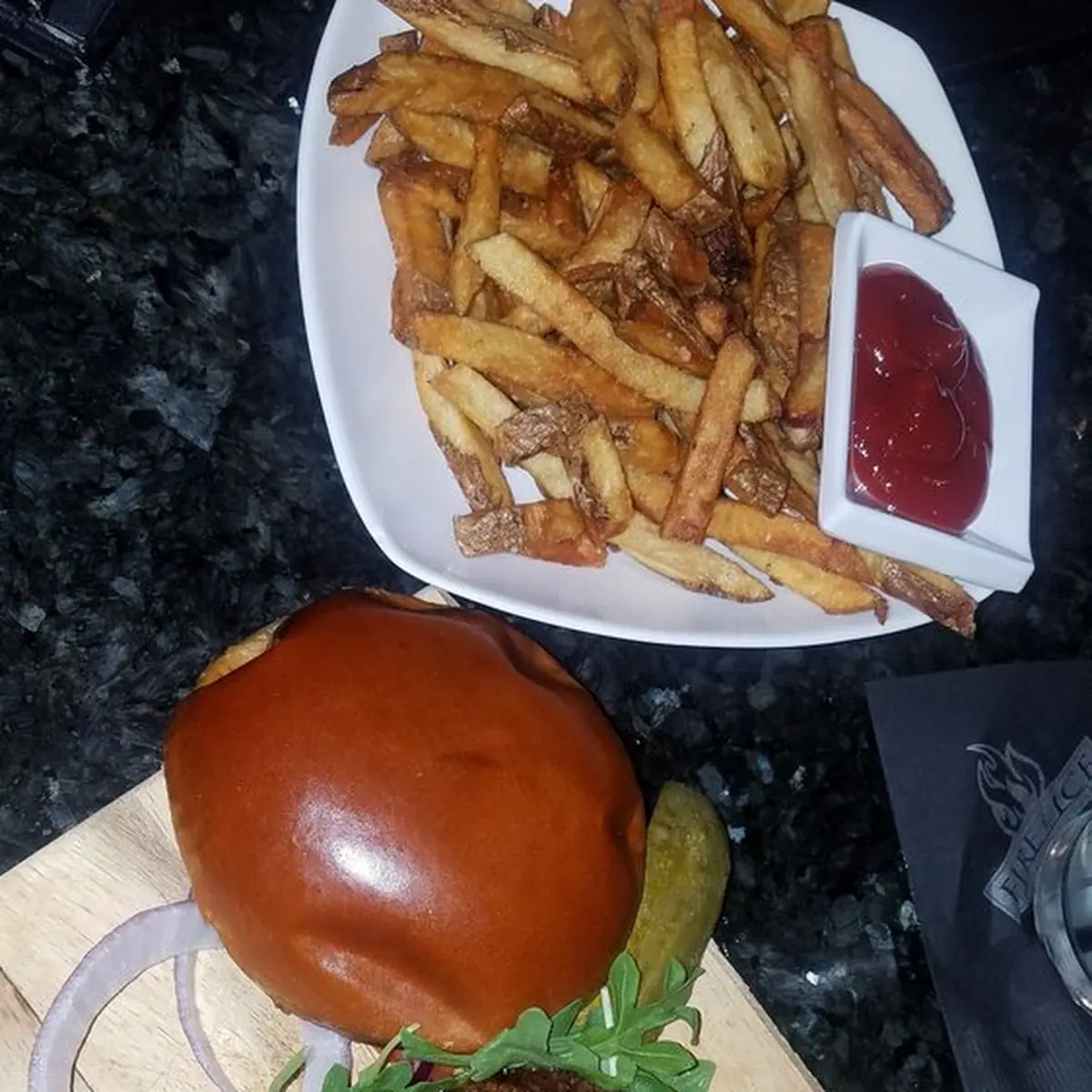 Fire & Ice Whiskey Burger