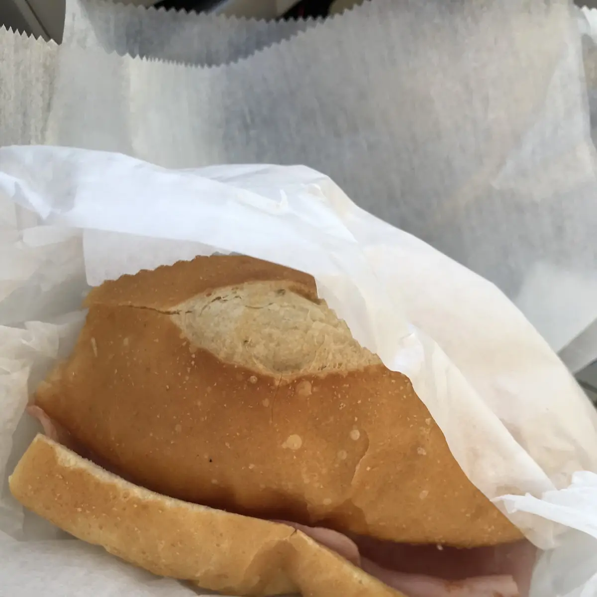 Ham and Cheese Sandwich